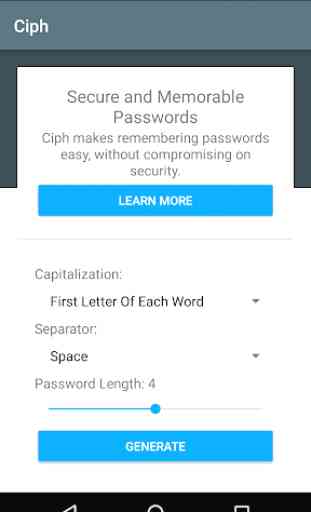 Ciph - XKCD Passwords 1