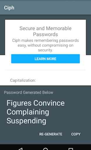 Ciph - XKCD Passwords 4