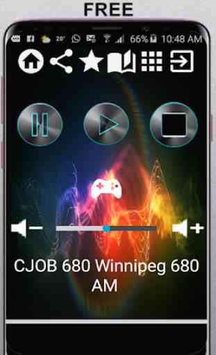 CJOB 680 Winnipeg 680 AM CA App Radio Free Listen 1