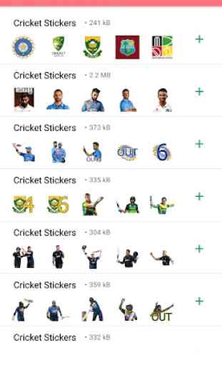 Cricket Stickers for Whatsapp - WAStickerApps 2