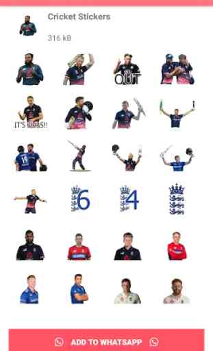 Cricket Stickers for Whatsapp - WAStickerApps 3