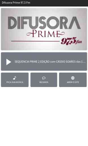 Difusora Prime 97,5 FM 1
