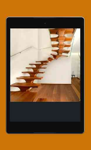 Dimensiones y diseño de la escalera. 4