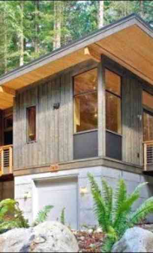 Diseño de casa de madera 1