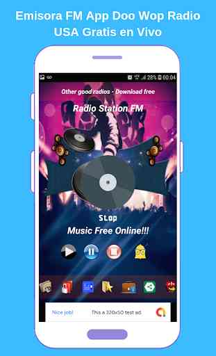 Emisora FM App Doo Wop Radio USA Gratis en Vivo 2