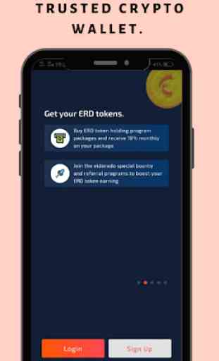 ERD Token - Crypto Wallet, Earn Tokens & Pay Bills 3