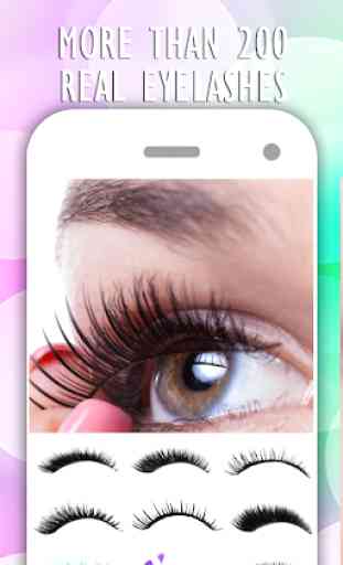 Eyelashes Photo Editor app 1