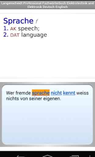 German - English Electronics Dictionary Pro 3