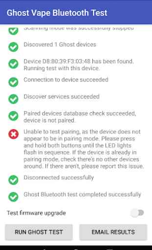 Ghost Bluetooth Test 1