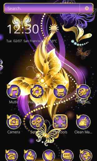 Gilded Butterfly Theme 4