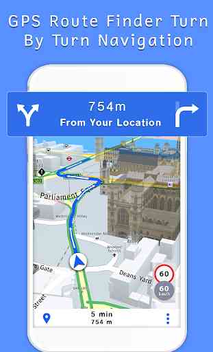 GPS alertas de tráfico Mapa 1