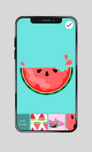 Juicy Watermelon ART Pattern Lock Screen Password 3