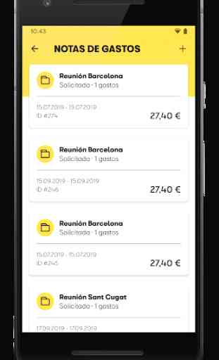 Justmoove. App para gestionar gastos de empresa. 2