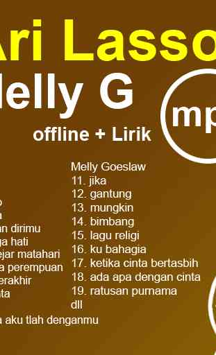 Kumpulan Lagu Ari Lasso dan Melly G offline 2