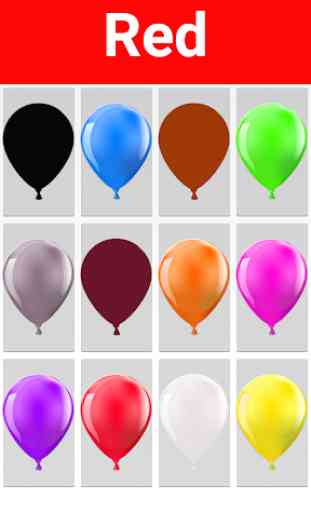 Learn Colors With Balloons 1