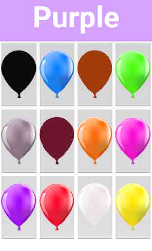 Learn Colors With Balloons 2