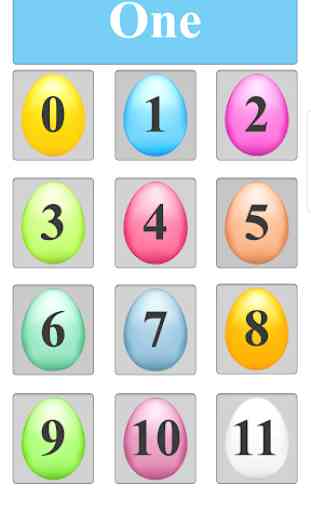Learn Numbers With Eggs 2
