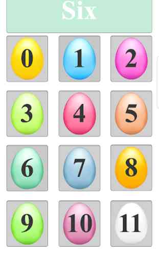 Learn Numbers With Eggs 3