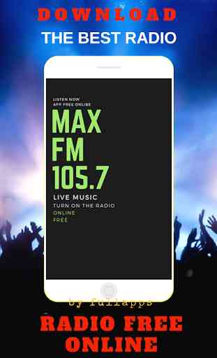 Max FM 105.7 FM APLICACIÓN ONLINE GRATIS 1