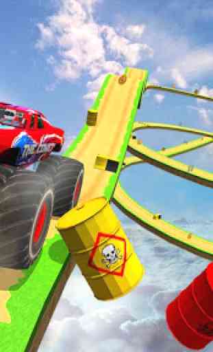 Monster Truck Mega Ramp Stunts 3D 3