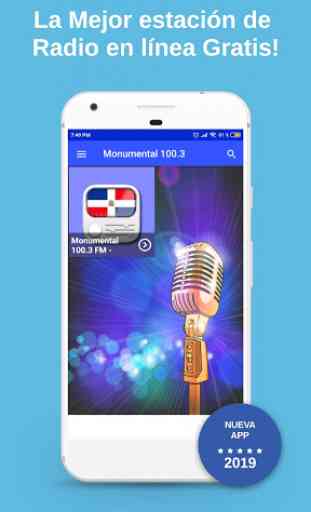 Monumental 100.3 FM App RD free listen Online 1