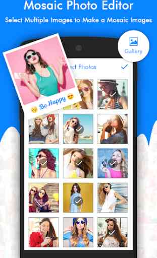 Mosaic Effect : Photo Editor and Photo Collage 1