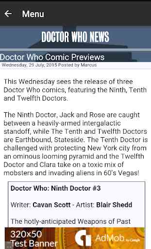 NITAS - Doctor Who News 2