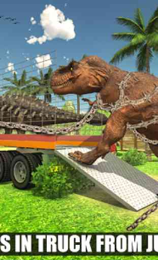 Off-Road Jurassic Zoo World Dino Transport Truck 1