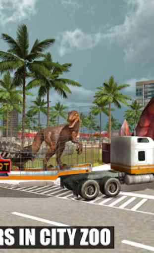 Off-Road Jurassic Zoo World Dino Transport Truck 3
