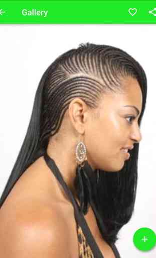 Peinado africano para mujer 1