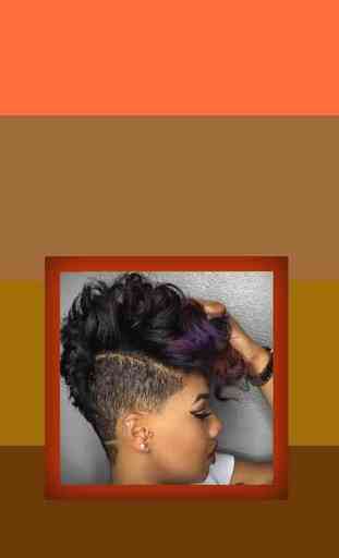 Peinado corto africano 1