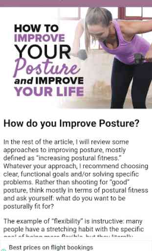 Posture Correction Exercise 2