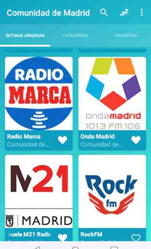 Radio Comunidad de Madrid en línea 1