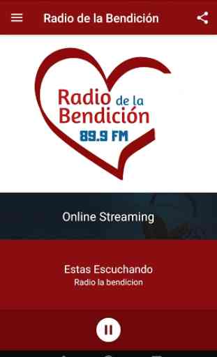 Radio de la Bendicion 89.9 FM 1