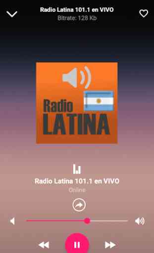 Radio Latina FM 101.1 FM, Buenos Aires, Argentina 1
