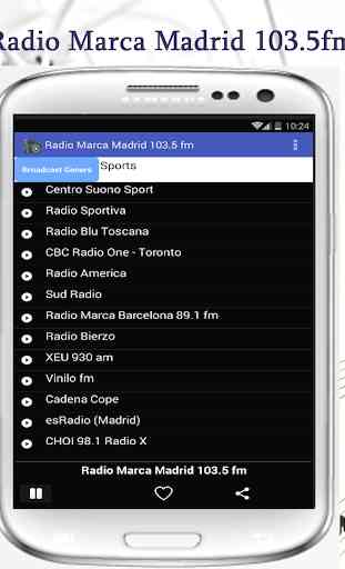 Radio Marca Madrid 103.5 fm 1