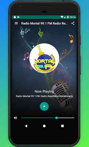 Radio Mortal 99.1 FM Radio República Dominicana 1