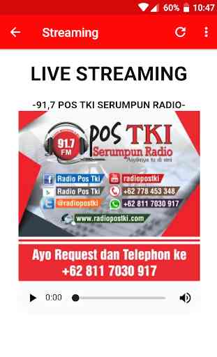 Radio POS TKI 91.7 FM 2