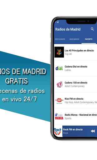 Radios de Madrid Gratis 3