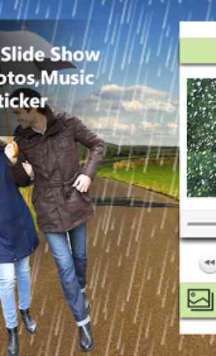 Rainy Video Effect Photo With Music & Movie Maker 1