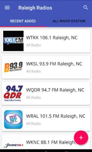 Raleigh Radio Stations 1