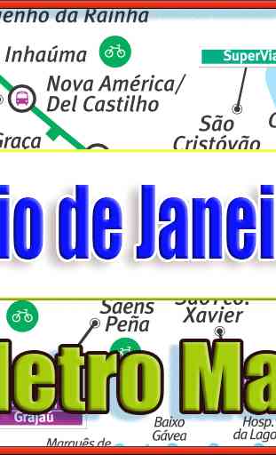 Rio de Janeiro Metro Map Offline 1