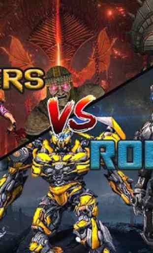 robots vs monstruos: peleas de fantasía extrema 3