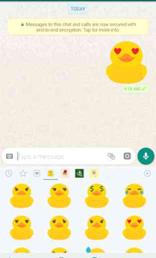 Rubber Duck stickers for WhatsApp WAStickerApps 4