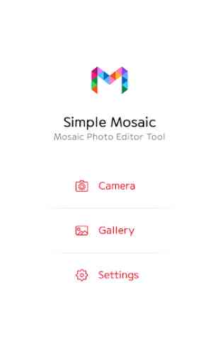 Simple Mosaic - Mosaic Create, Edit, Effect 1