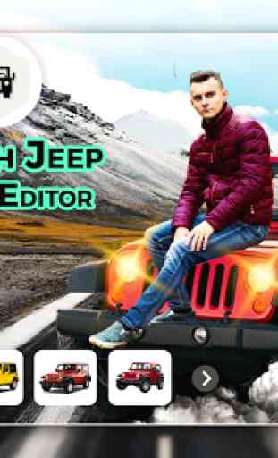 Stylish Jeep Photo Editor - Background Changer 2