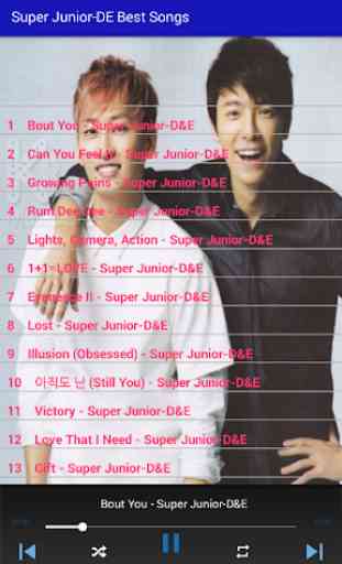 Super Junior-DE Best Songs 2