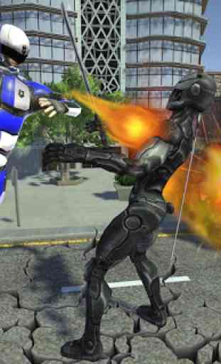Super Speed Police Robot War: Mechs City Battle 1