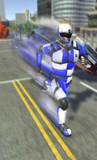 Super Speed Police Robot War: Mechs City Battle 2
