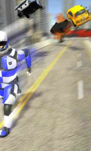 Super Speed Police Robot War: Mechs City Battle 3